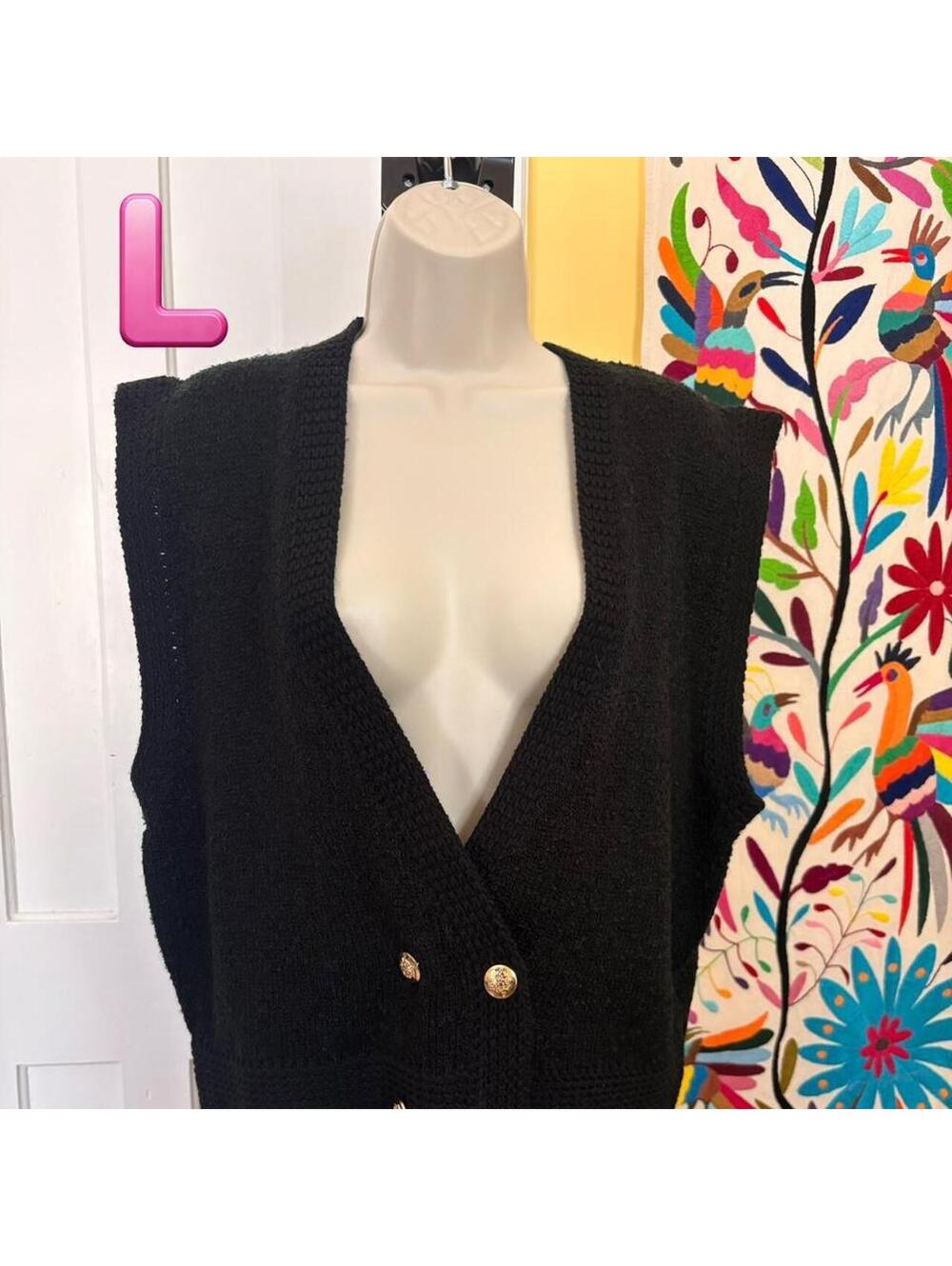 Haberdashery's Black Vest